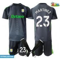 Aston Villa Emiliano Martinez #23 Keeper Hjemmedraktsett Barn 2025-26 Kortermet (+ Korte bukser)
